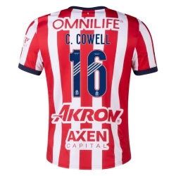 CD Guadalajara C. Cowell #16 Fotballdrakter 2024-25 Hjemmedrakt Mann
