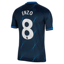 Chelsea FC Fotballdrakter 2023-24 Enzo Fernández #8 Bortedrakt Mann