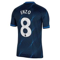 Chelsea FC Fotballdrakter 2023-24 Enzo Fernandez #8 Bortedrakt Mann