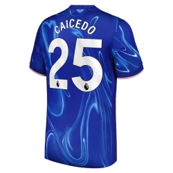 Chelsea FC Moisés Caicedo #25 Fotballdrakter 2024-25 Hjemmedrakt Mann