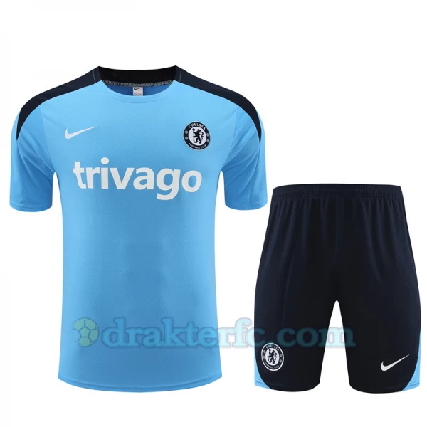 Chelsea FC Trenings T-skjorte Sett 2024-25 Light
