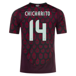 Chicharito #14 Mexico Fotballdrakter Copa America 2024 Hjemmedrakt Mann