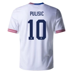 Christian Pulisic #10 USA Fotballdrakter Copa America 2024 Hjemmedrakt Mann