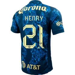Club América Fotballdrakter 2024-25 Thierry Henry #21 Bortedrakt Mann