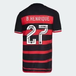 CR Flamengo B. Henrique #27 Fotballdrakter 2024-25 Hjemmedrakt Mann