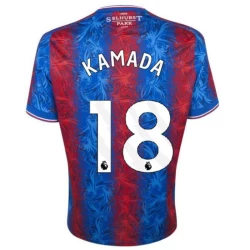 Crystal Palace Kamada #18 Fotballdrakter 2024-25 Hjemmedrakt Mann