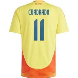Cuadrado #11 Colombia Fotballdrakter Copa America 2024 Hjemmedrakt Mann
