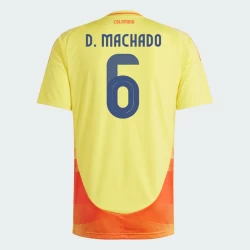 D. Machado #6 Colombia Fotballdrakter Copa America 2024 Hjemmedrakt Mann