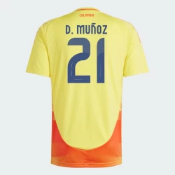 D. Munoz #21 Colombia Fotballdrakter Copa America 2024 Hjemmedrakt Mann