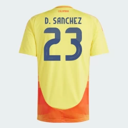 D. Sanchez #23 Colombia Fotballdrakter Copa America 2024 Hjemmedrakt Mann