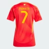 Dame Alvaro Morata #7 Spania Fotballdrakter EM 2024 Hjemmedrakt
