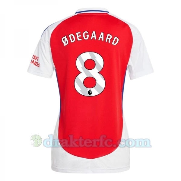 Dame Arsenal FC Martin Ødegaard #8 Fotballdrakter 2024-25 Hjemmedrakt