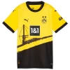 Dame BVB Borussia Dortmund Fotballdrakter 2023-24 Hjemmedrakt
