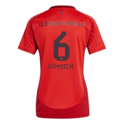 Dame FC Bayern München Joshua Kimmich #6 Fotballdrakter 2024-25 Hjemmedrakt
