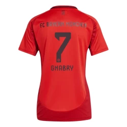 Dame FC Bayern München Serge Gnabry #7 Fotballdrakter 2024-25 Hjemmedrakt