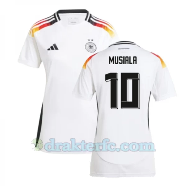 Dame Jamal Musiala #10 Tyskland Fotballdrakter EM 2024 Hjemmedrakt