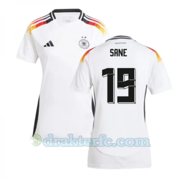 Dame Leroy Sané #19 Tyskland Fotballdrakter EM 2024 Hjemmedrakt