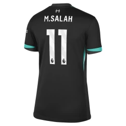 Dame Liverpool FC Fotballdrakter 2024-25 Mohamed Salah #11 Bortedrakt