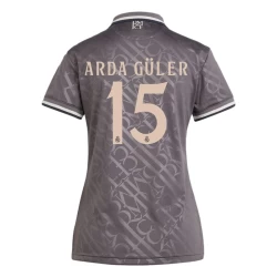 Dame Real Madrid Fotballdrakter Arda Güler #15 2024-25 Tredjedrakt