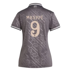 Dame Real Madrid Fotballdrakter Mbappe #9 2024-25 Tredjedrakt