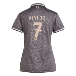 Dame Real Madrid Fotballdrakter Vinicius Junior #7 2024-25 Tredjedrakt