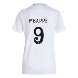 Dame Real Madrid Mbappe #9 Fotballdrakter 2024-25 Hjemmedrakt
