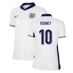 Dame Wayne Rooney #10 England Fotballdrakter EM 2024 Hjemmedrakt