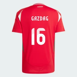 Daniel Gazdag #16 Ungarn Fotballdrakter EM 2024 Hjemmedrakt Mann