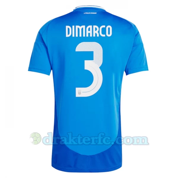 DiMarco #3 Italia Fotballdrakter EM 2024 Hjemmedrakt Mann