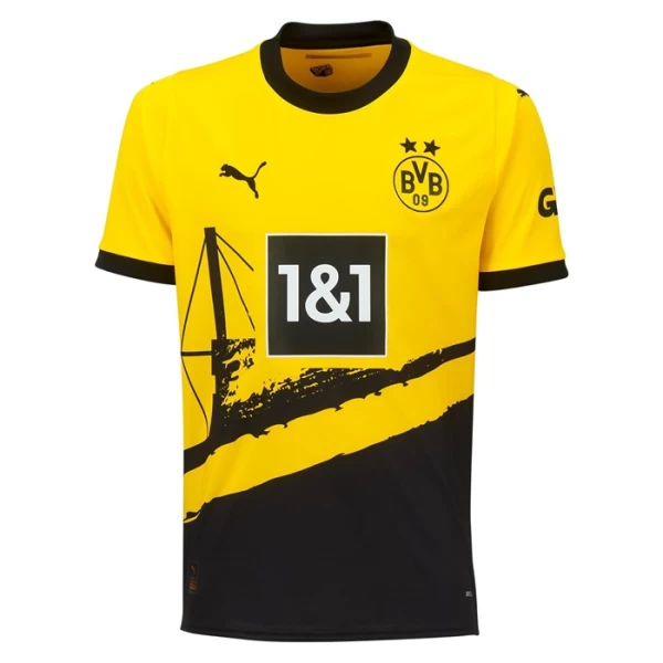 Discount BVB Borussia Dortmund Fotballdrakter 2023-24 Hjemmedrakt Mann