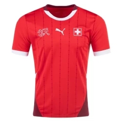 Discount Sveits Fotballdrakter EM 2024 Hjemmedrakt Mann