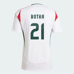 Endre Botka #21 Ungarn Fotballdrakter EM 2024 Bortedrakt Mann