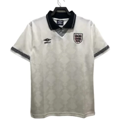 England Retro Drakt 1990 Hjemme Mann