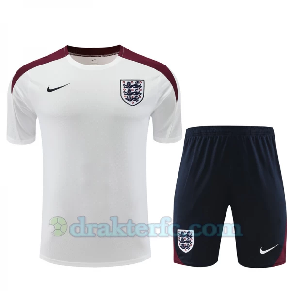 England Trenings T-skjorte Sett 2024-25 Hvit