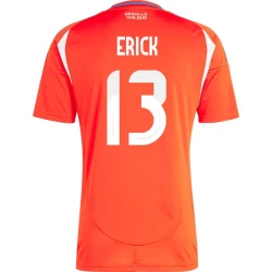 Erick #13 Chile Fotballdrakter Copa America 2024 Hjemmedrakt Mann