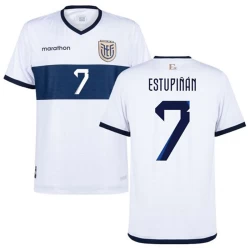 Estupinan #7 Ecuador Fotballdrakter Copa America 2024 Bortedrakt Mann