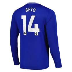 Everton FC Beto #14 Fotballdrakter 2024-25 Hjemmedrakt Mann Langermet