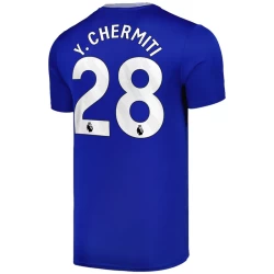 Everton FC Y. Chermiti #28 Fotballdrakter 2024-25 Hjemmedrakt Mann