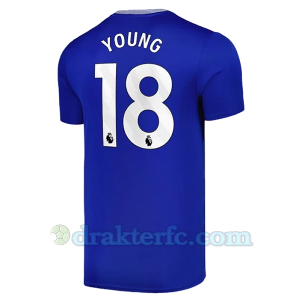 Everton FC Young #18 Fotballdrakter 2024-25 Hjemmedrakt Mann