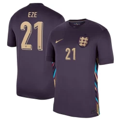 Eze #21 England Fotballdrakter EM 2024 Bortedrakt Mann