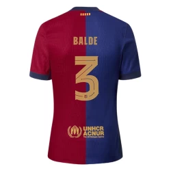 FC Barcelona Balde #3 Fotballdrakter 2024-25 Hjemmedrakt Mann