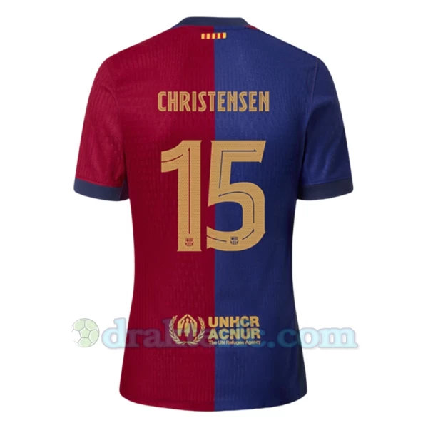 FC Barcelona Christensen #15 Fotballdrakter 2024-25 Hjemmedrakt Mann