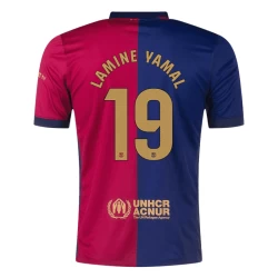 FC Barcelona Lamine Yamal #19 Fotballdrakter 2024-25 UCL Hjemmedrakt Mann