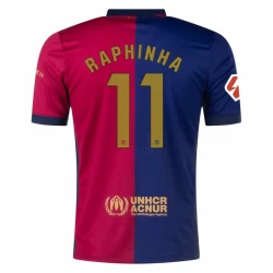 FC Barcelona Raohinha #11 Fotballdrakter 2024-25 Hjemmedrakt Mann