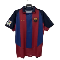 FC Barcelona Retro Drakt 2003-04 Hjemme Mann