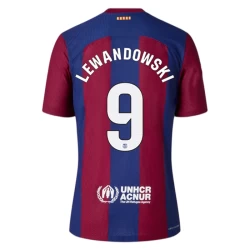 FC Barcelona Robert Lewandowski #9 Fotballdrakter 2023-24 Hjemmedrakt Mann