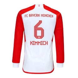 FC Bayern München Joshua Kimmich #6 Fotballdrakter 2023-24 Hjemmedrakt Mann Langermet