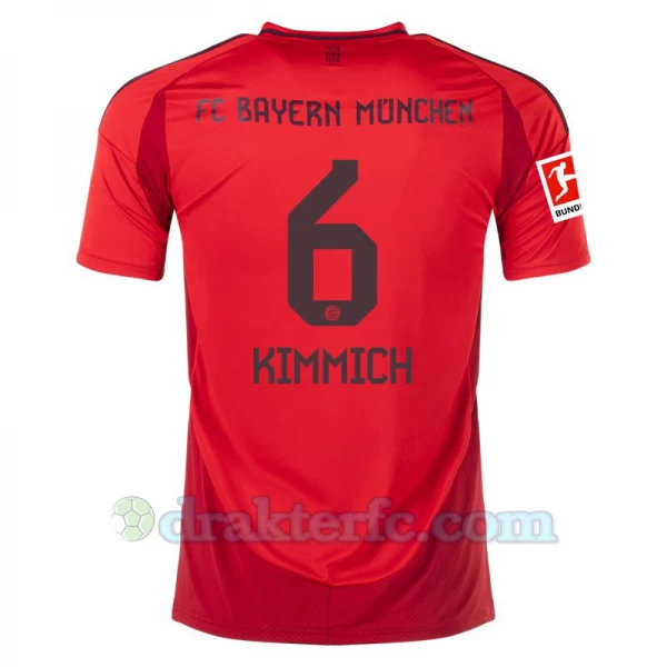 FC Bayern München Joshua Kimmich #6 Fotballdrakter 2024-25 Hjemmedrakt Mann