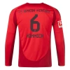FC Bayern München Joshua Kimmich #6 Fotballdrakter 2024-25 Hjemmedrakt Mann Langermet