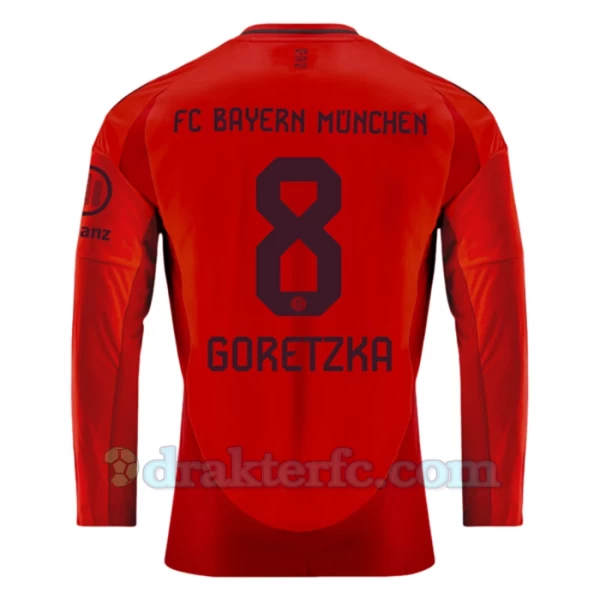 FC Bayern München Leon Goretzka #8 Fotballdrakter 2024-25 Hjemmedrakt Mann Langermet